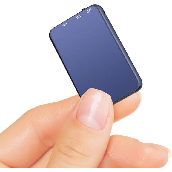 64GB Digital Voice Recorder - 1536KB  Sound Quality,   Metal Voice Activated Recorder with 35Hrs Battey Time, Ideal for Interview Class Lecture Meeting