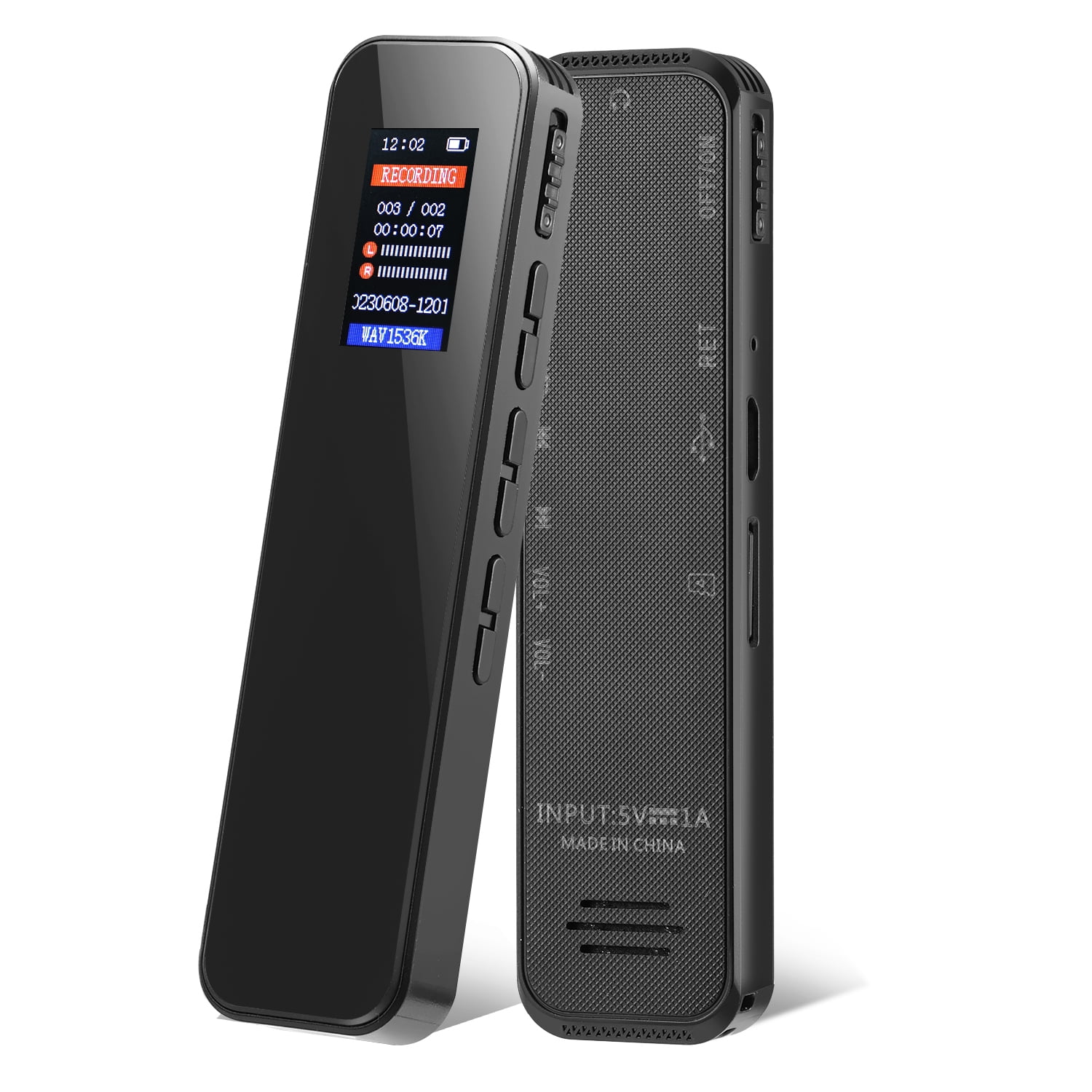 64GB Digital Voice Recorder Activated Recorder Voice Recorder with