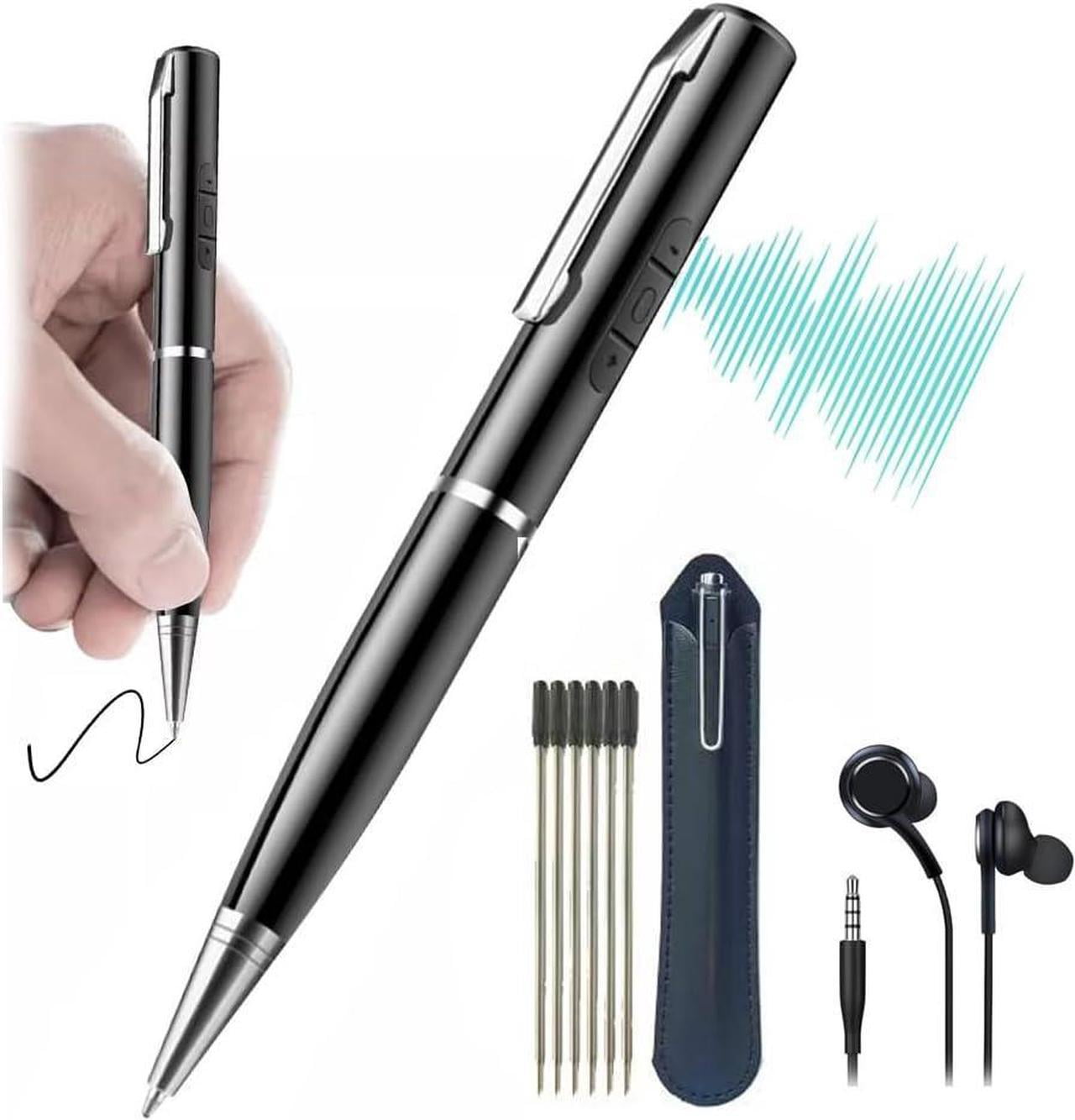 64GB Digital Voice Recorder, Rechargeble Audio Activated Recording Device with Noise Reduction, MP3 Stereo Player for Lectures Meetings, Work, Interviews