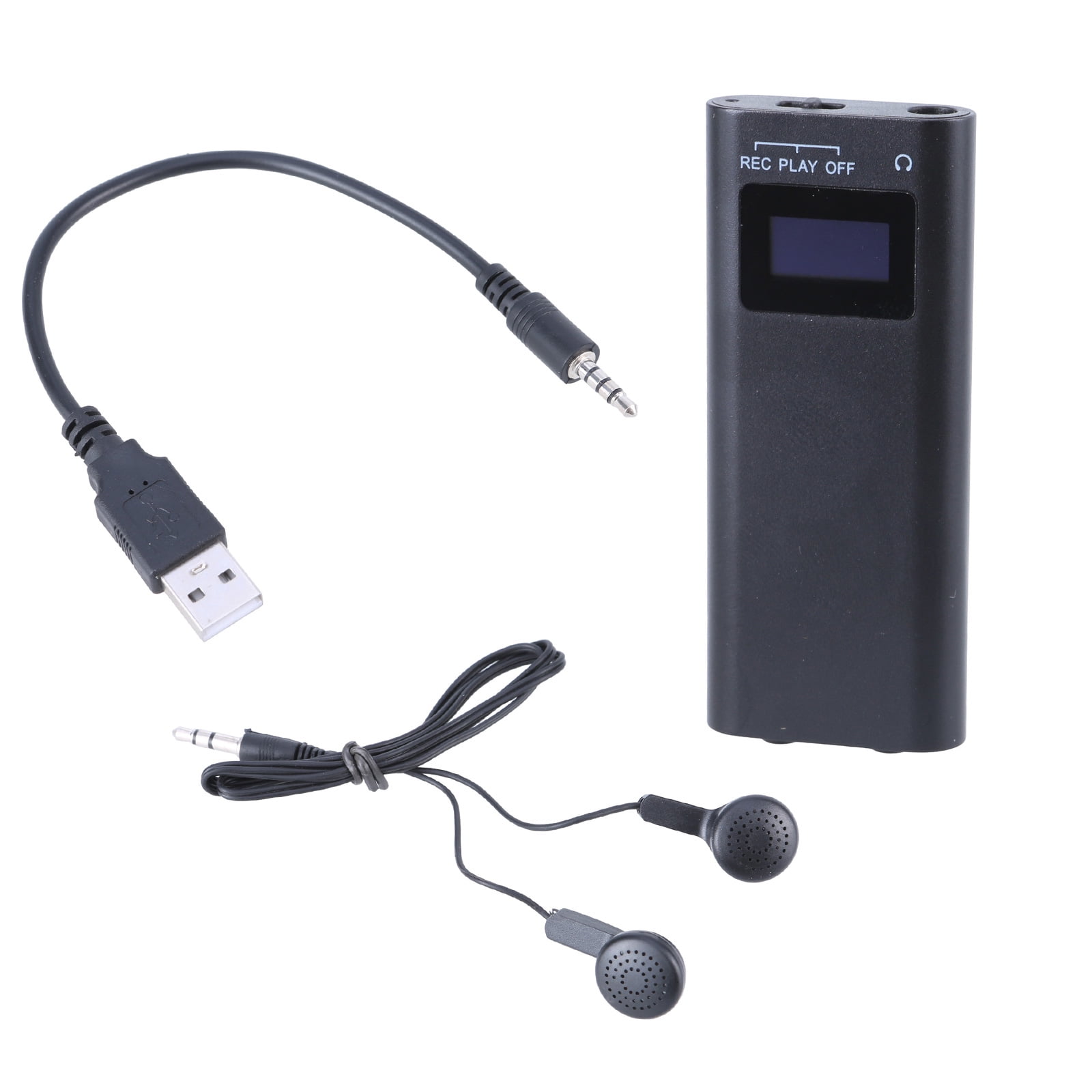 64GB Digital Voice Recorder Recorder Sound Recorder Portable MP3 Dictaphone for Lecture Meeting Recorder Device Voice