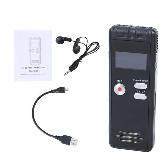 64GB Digital Voice Recorder Voice Activated Recorder Recording Device Tape