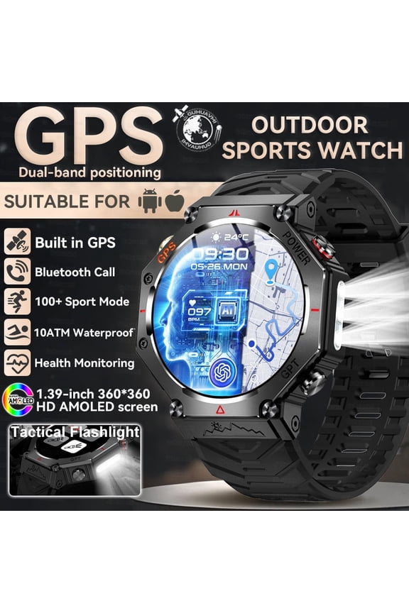 64GB Large Memory APP Download Smart Watch Men 200W+800W HD Dual Camera Video Call 4G/5G SIM Card Wifi Global Version Smartwatch