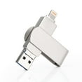 thumbnail image 1 of 64GB MFi Certified Photo Stick for iPhone Flash Drive (14/13/12/11 Pro/Plus/Pro MAX, 13/12 Mini, XR, XS, XS MAX, X), Lightning iPad, MacBook/PC Photo Storage for iOS iPhone Memory Stick, 1 of 6