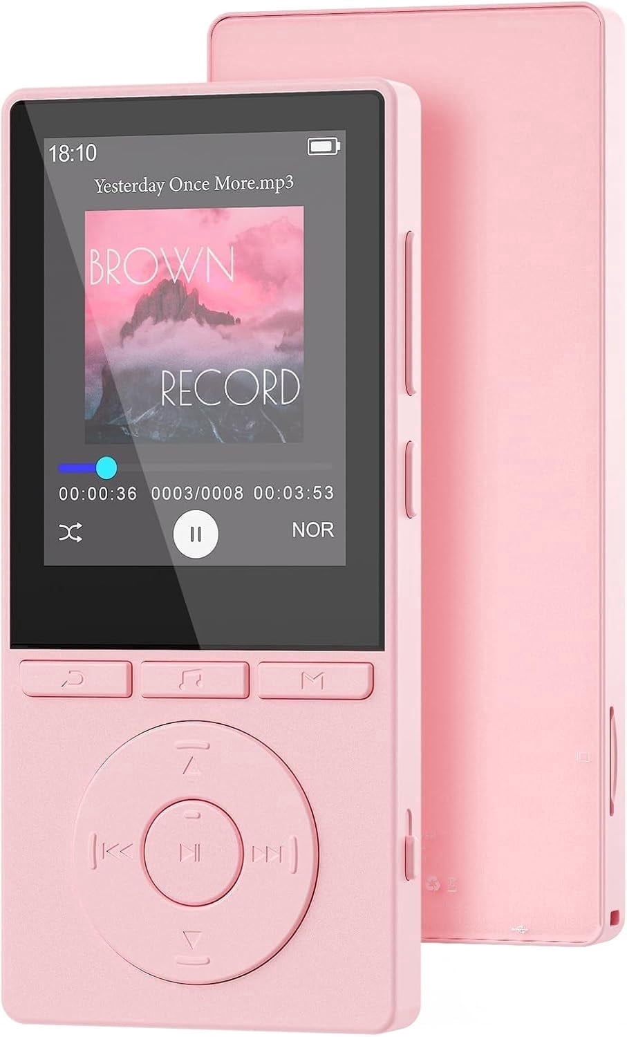 64GB MP3 Player with Bluetooth 5.3, Music Player with HiFi Sound