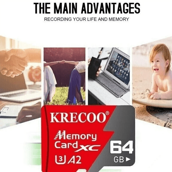 64GB Micro SD Card 64gb Memory Cards 64G Micro SD Memory Card Class 10 Fast Speed Mini SD Card for Smartphones/Computer TF Card for Camera/Car Navigation