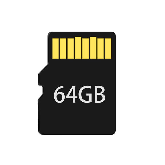 64GB Micro SD Card Compatible with Smartphones,Tablets,Drones,Card Speaker,Dashcam&Security Cam U1/U2/C10