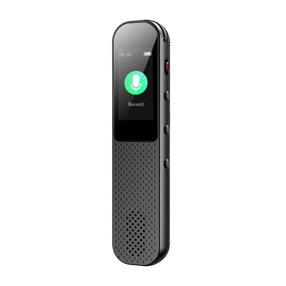 64GB Rechargeable Digital Voice Recorder Portable 3-in-1 Voice Recording Device