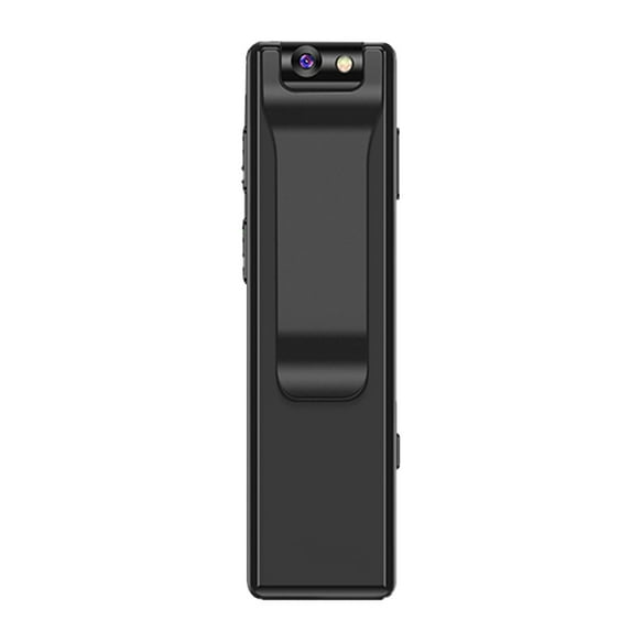 64GB Small Body Camera Mini Camera HD 1080P Camcorder Recording Infrared LCD Screen DVR DV Audio Video Record Support[64G].