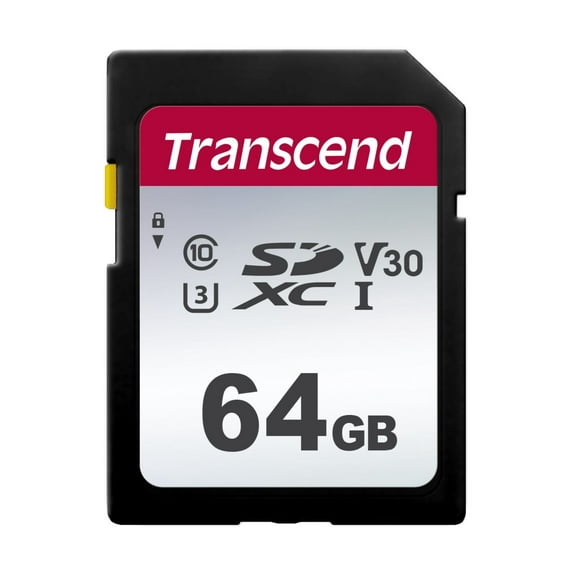 64GB Transcend 300S SDXC UHS-I U3 V30 SD Memory Card CL10 95MB/sec