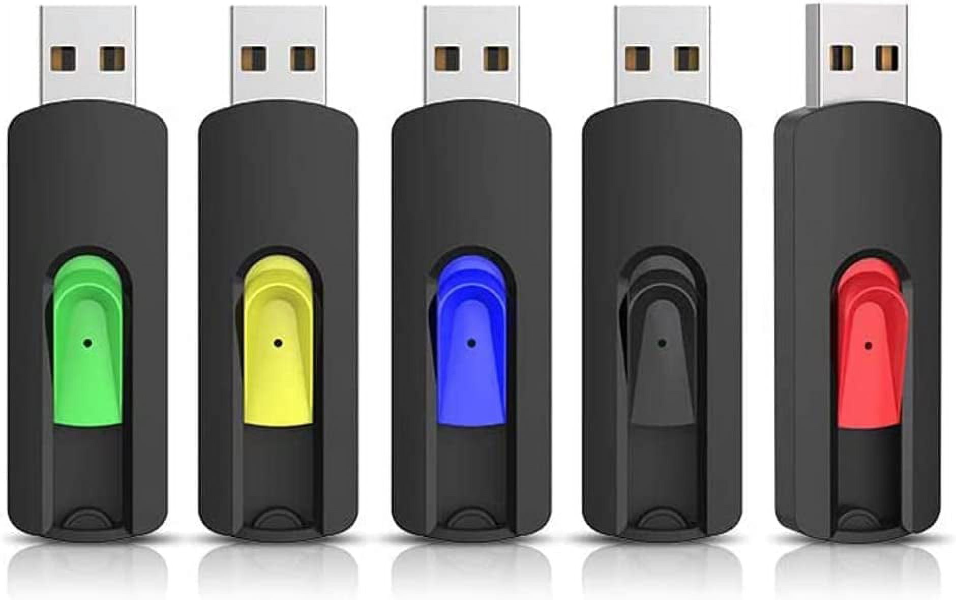 64GB USB 3.0 Flash Drive 5 Pack USB Flash Drives Thumb Drive Jump Drive