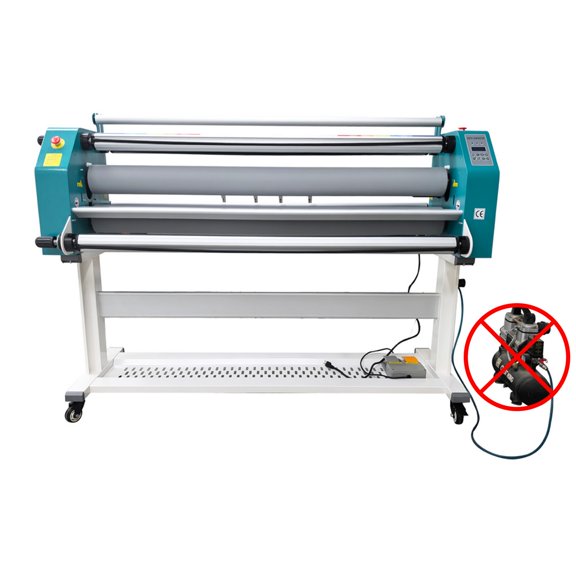 64In Full Automatic Pneumatic Laminating Machine 110V Excluding Air Compressor