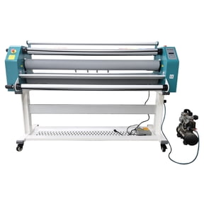 64In Full Automatic Pneumatic Laminating Machine with Self-Stripping System Excluding Air Compressor 110V