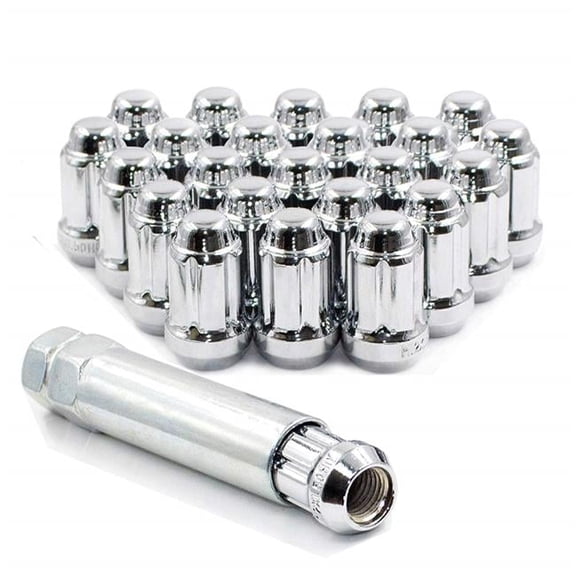 64K545 M12 x 1.5 in. 5 Lug Cone Seat Spline Wheel Installation Kit