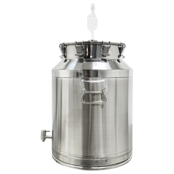 64L Fermenter Fermentation Bucket Brewing Fermentation Tank with Faucet and One-Way Exhaust Valve