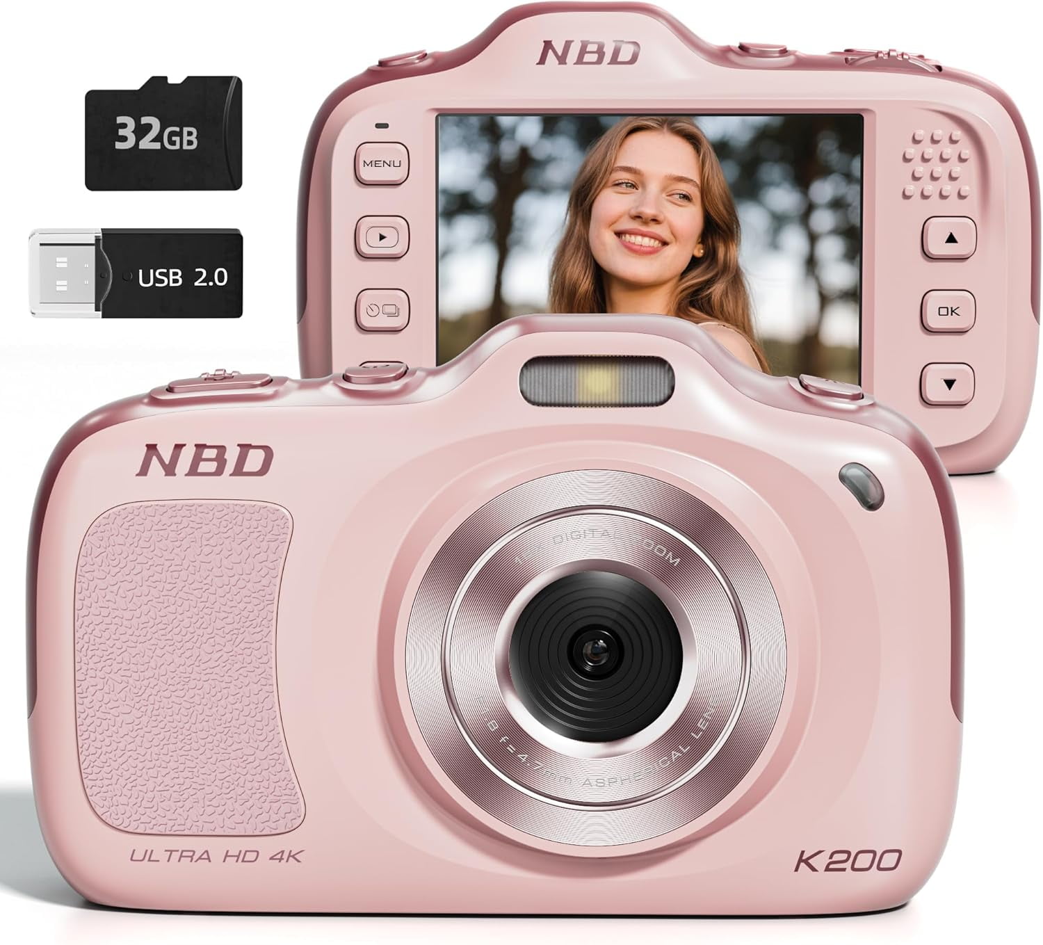 Walmart Black Friday Deals 2025 - NBD 64MP 4K Digital Camera with