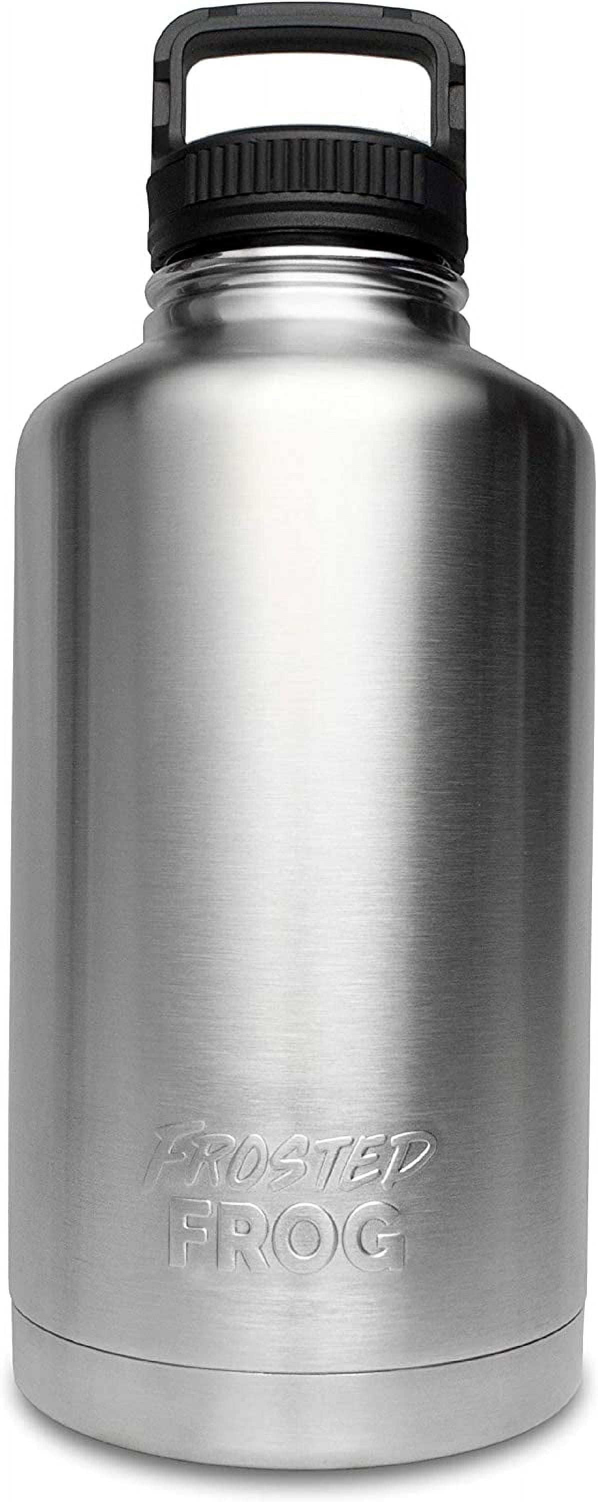 64OZ Vacuum Insulated Stainless Steel Water Bottle Double Walled Half Gallon Growler