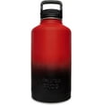 64OZ and Black Vacuum Insulated Stainless Steel Water Bottle Double