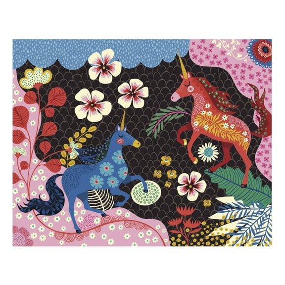 64Pc Puzzle - "Two Unicorns" - Hellen Dardik