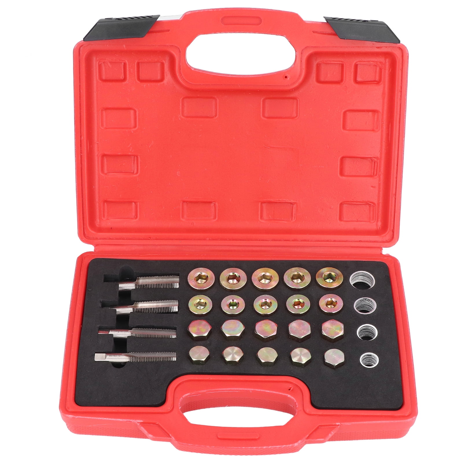 64Pcs/Set Oil Pan Thread Repair Kit Gearbox Drain Plug Rethreading Tool