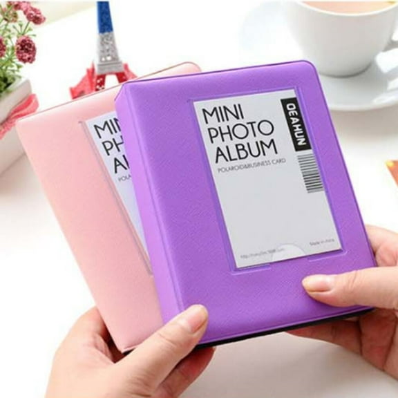 64Pockets Mini Instant Polaroid Photo Album Picture Case for Film Instax Mini-Red