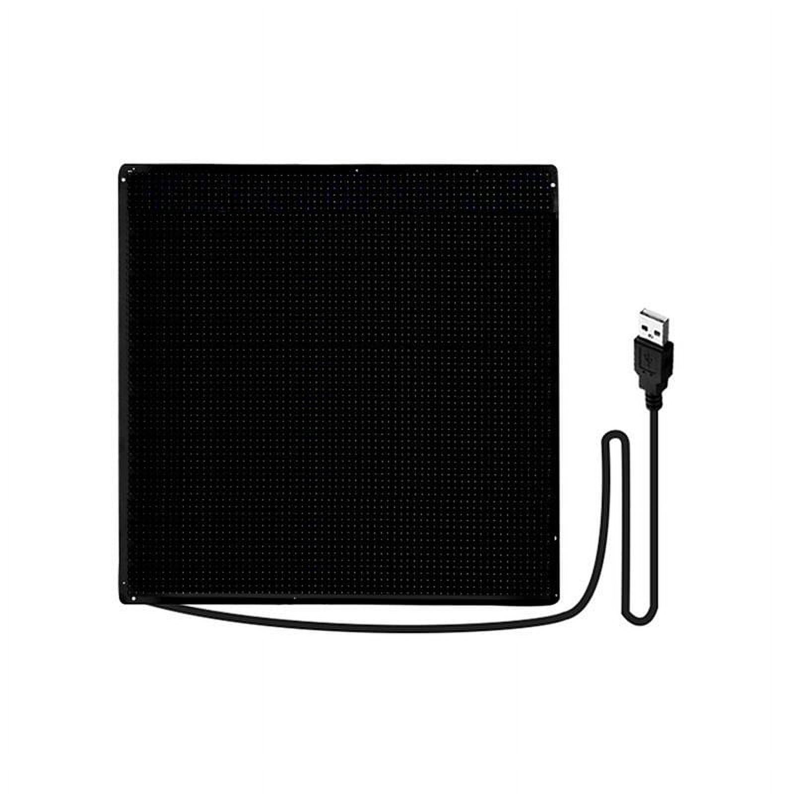64X64 LED Display Screen on Car Rear Window Bluetooth APP Control Full Color Lighting Show Expression Screen Panel