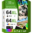 thumbnail image 1 of 64XL Ink Cartridges Compatible for HP 64 Ink Cartridges HP Ink 64 XL 7858 7855 7155 7255e 7955e, 1 of 9