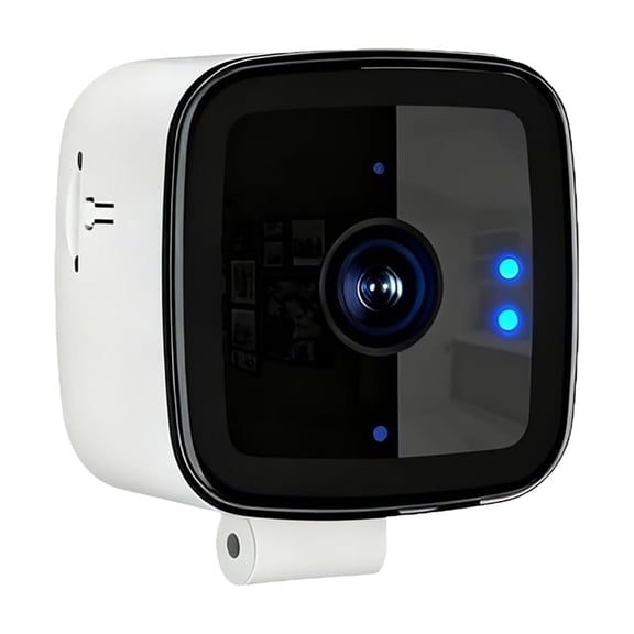 64g 200w Pixel White Card Webcam,2.4g Single-Band Wi-Fi (Uk Standard),Webcam, Night Vision,Motion Detection,Cross-Border Wi-Fi, Smart Voice Intercom, Hd Night Vision.