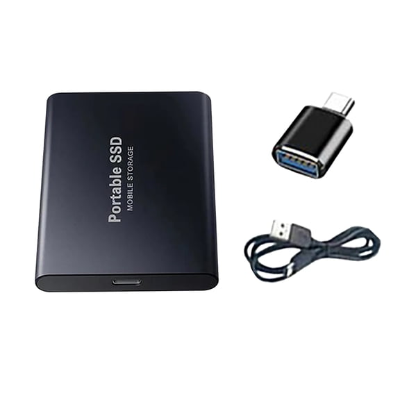 64gb Portable Hard Drive,External Hard Drive, Comes with Plug And Data Cable, Suitable for Desktop/Laptop Computers.