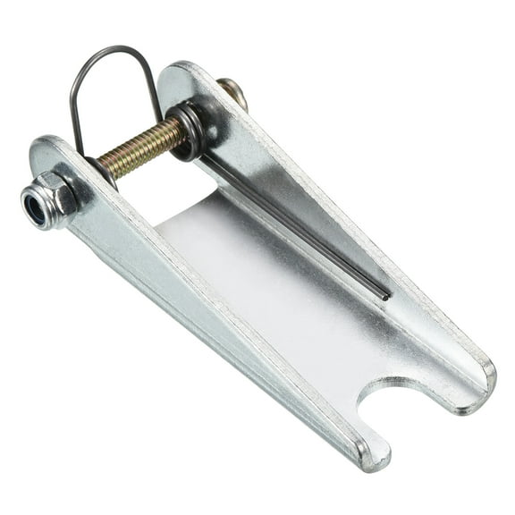 64mm Hook Safety Latch Kit, Metal Clevis Hook Towing Receiver Hitch Replacement, Silver