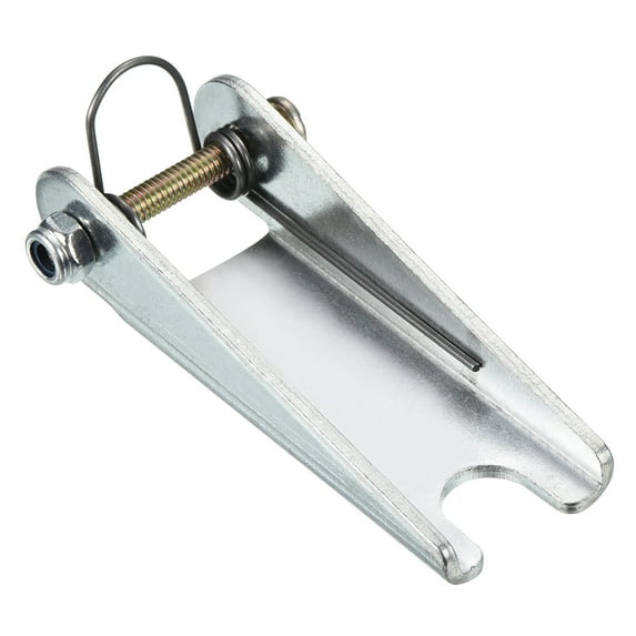 64mm Hook Safety Latch Kit, Metal Clevis Hook Towing Receiver Hitch Replacement, Silver