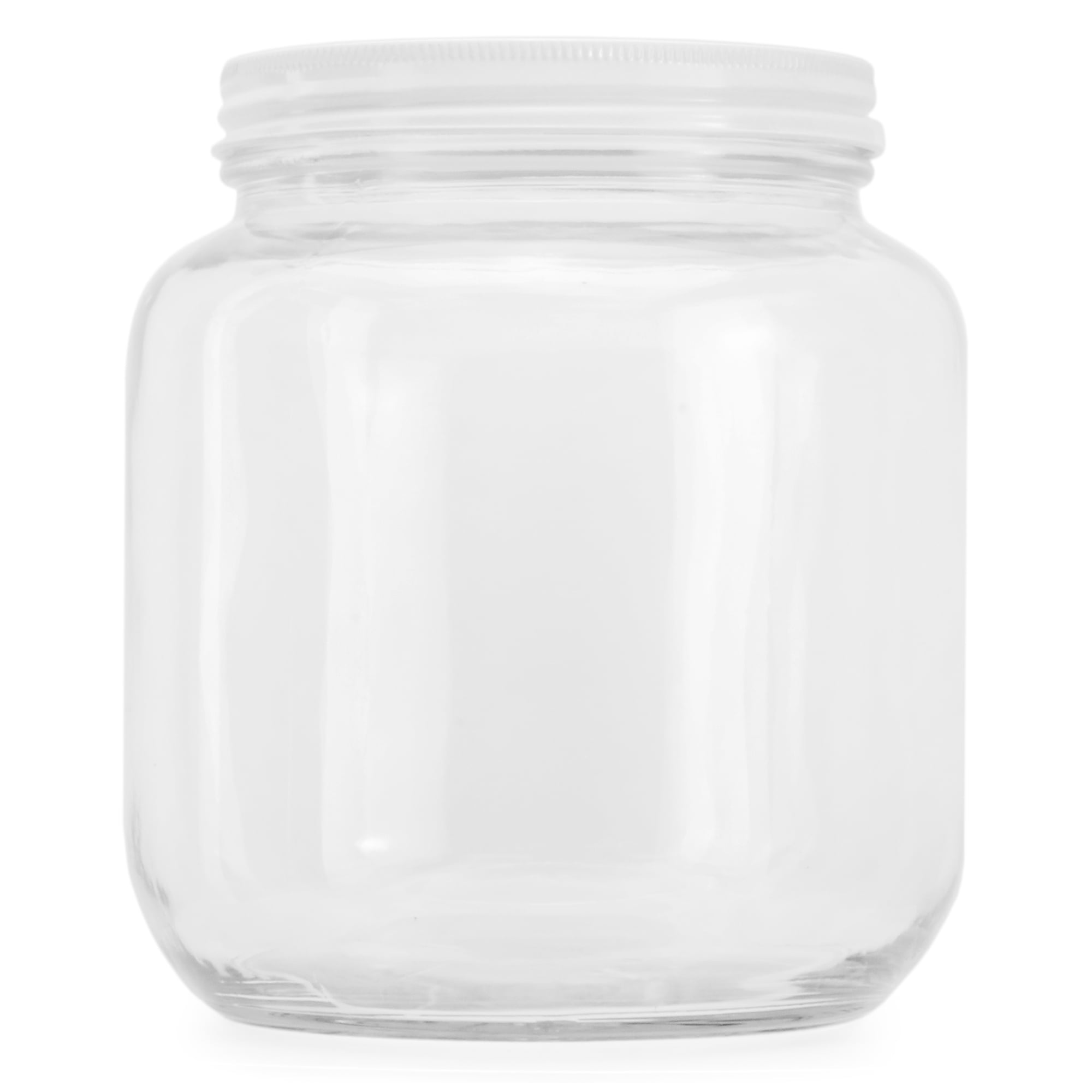 Plastic Half-Gallon Feeder Jar 6 Pack