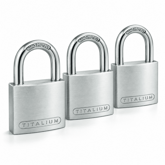 64ti/40 Titalium Aluminum Alloy Padlock Keyed Alike