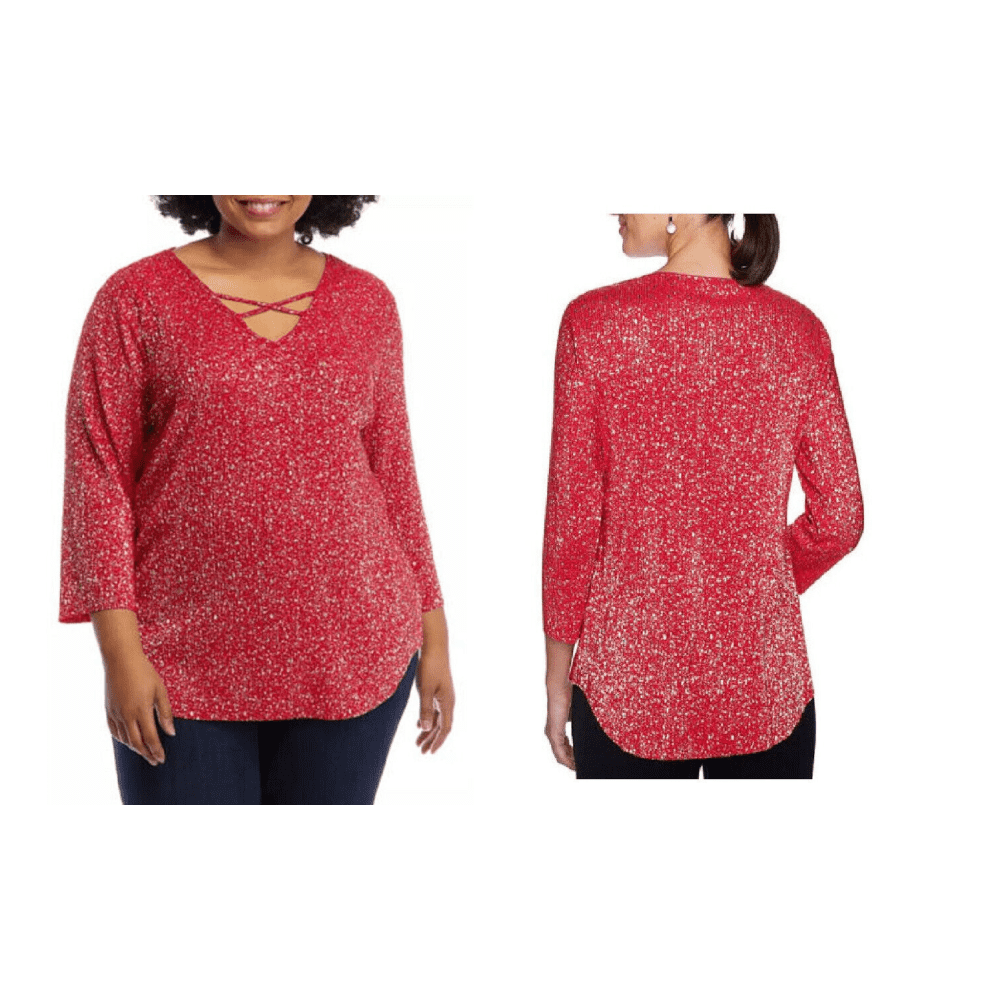Ruby Road Ruby Red Plus Size Tops Ruby Red Tops At Dillards Discount