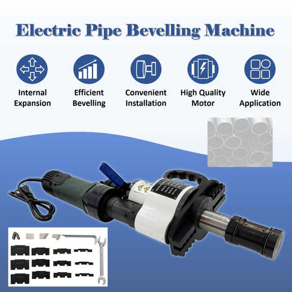 65-159MM Handheld Internal Expansion Electric Beveling Machine 220V 1PH