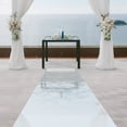 thumbnail image 1 of 65*3ft Aisle Runner Mirror Rug Double Sided Carpet Wedding Silver Decorations, 1 of 20