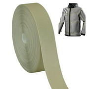 65.61 FT x 0.8 Inch Cloth Heat Sealing Tape Waterproof Iron-On Seam Sealing Fabric Adhesive Repair Tape Heat Proof Cloth Tape for Jacket Sportswear Raincoat Yellow Green Green 1set