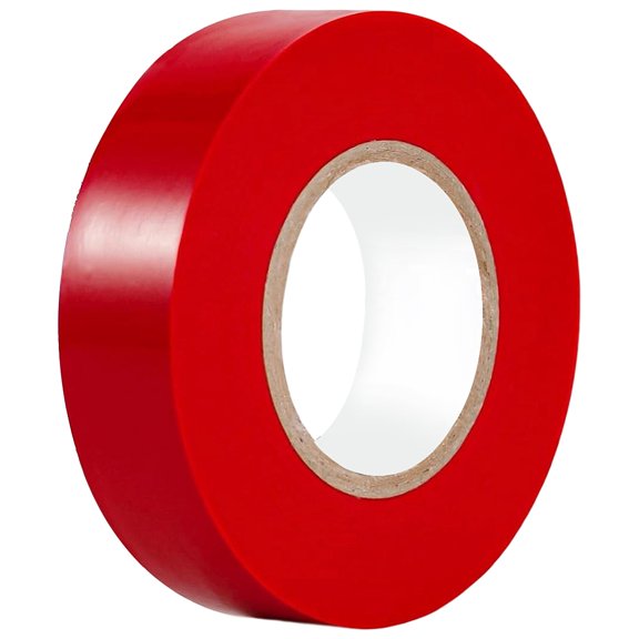 65.61 Feet x 0.71 Inch Red Waterproof Electrical Tape -4 to 176 High Temp Adhesive PVC Plastic Flame Retardant Protection Repair Tape Roll