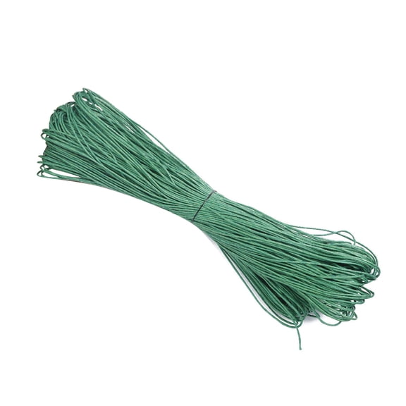 65.61yardX1mm Waxed Cotton Braiding Thread Weaving String for Handmade Bracelets Necklaces Jewelry Making Accessories