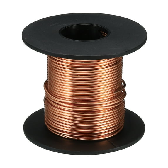 65.6ft Aluminum Wire, 1pcs Jewelry Wire Aluminum Craft Wire 1.5mm 14 Gauge Wire for Jewelry Making Crafting, Brown