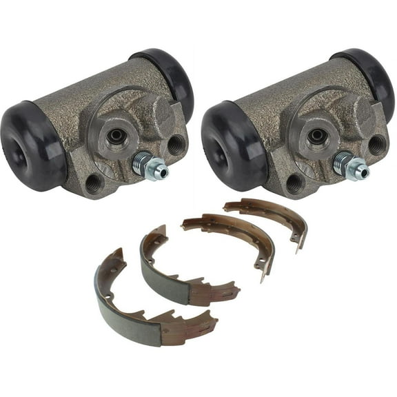 Speedway Motors Premium Rear Drum Brake Kit, Includes Brake Shoes and Wheel Cylinders, OE-Style Replacement Compatible with 1965-1973 Chevrolet C10 Pickups