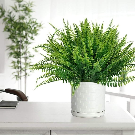 Up to 65% off Clearance! Artificial Flowers, 4Pc Heptacodium Leaf Pteridophyte Indoor and Outdoor Fern Flowers Household Imitation Kingtowag, 4*Simulation Flowers