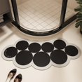 thumbnail image 1 of Bathroom Rugs, InsCrazy Diatomite Floor Mat Household Bathroom Absorbent Door Mat Bathroom Diatomite Foot Mat Non-Slip Floor Mat Absorbent Drying Mat, 1 of 6