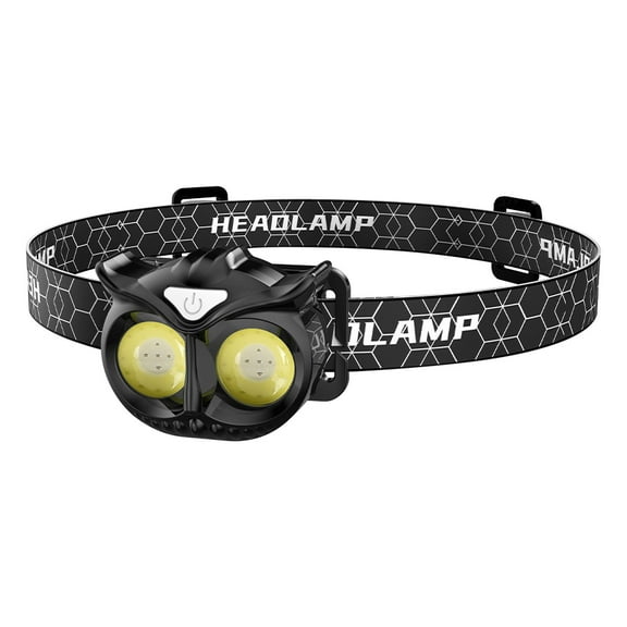 Flashlights High Lumens, Headlamp Strong Light Rechargeable Super Bright Head-mounted Lighting Long Life Outdoor Night Fishing Mining Lamp Special Small Flashlight(A)