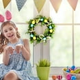 thumbnail image 1 of Up to 65% off Easter Eggs Decorations Easter Decorative Ester Eggs Wreath Artificial Flowers Stylish Wreath For Indoor And Outdoor Spring Celebrations, 1 of 6