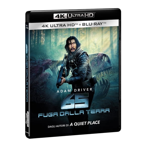 65 - Escape From Earth - 4K (Bd 4K + Bd Hd) (4K Ultra HD) Adam Driver Ariana Greenblatt