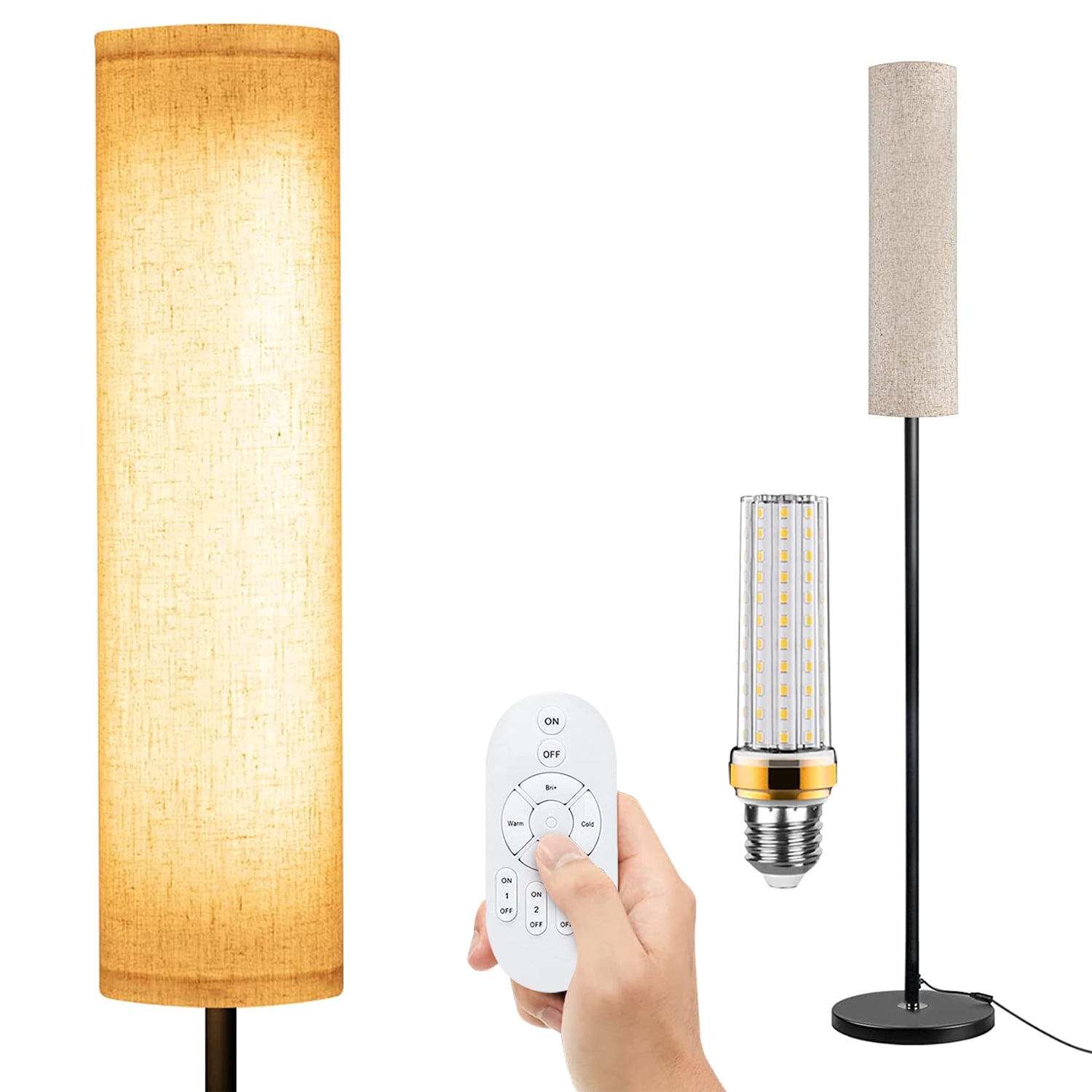 https://i5.walmartimages.com/seo/65-Floor-Lamp-with-Remote-Control-for-Bedroom-Living-Room-Office-3000k-5500k-Standing-Light-with-Linen-Lampshade-Timmer-36W-Bulb-Included_b9594b68-8071-4a20-bc97-abcbd3b7ef13.95b764f4855afe83ae47bbce5d3feac1.jpeg