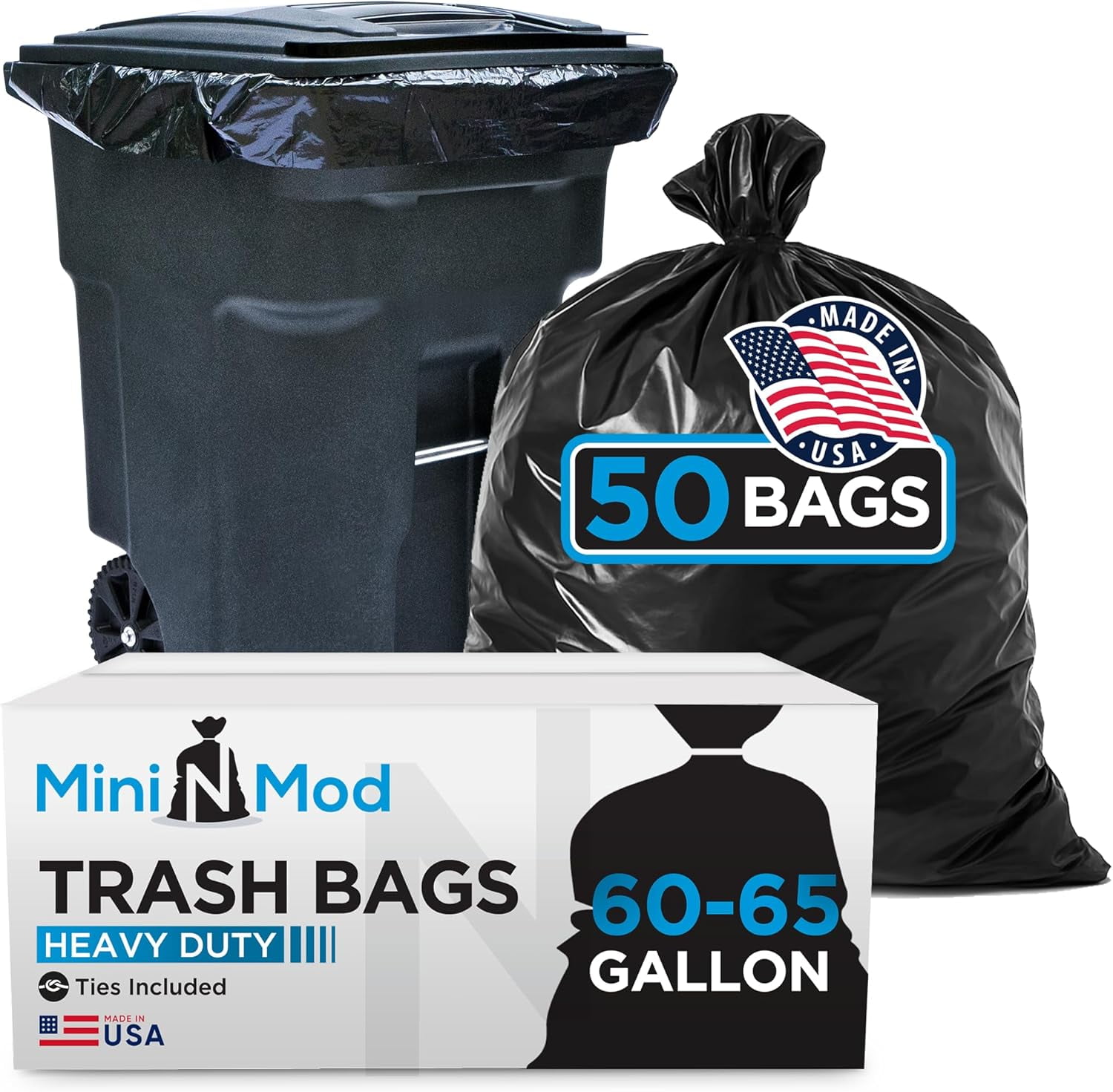 65 Gallon Trash Bags
