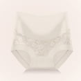 thumbnail image 1 of High Waisted Sexy Lace Ice Silk Seamless Compression Hip Lifting High Elasticity Large Size Breathable And Comfortable Underwear, 1 of 9
