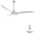 thumbnail image 1 of 65 Inch 3 Blade Ceiling Fan With Light Kit-Silver Finish-Silver Blade Color Minka Aire Fans F848-Sl, 1 of 4