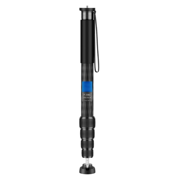 65 Inch Carbon Monopod Tripods Support Base For DSLR Camera 1/4 3/8 Screw And Flipping Lock Legs